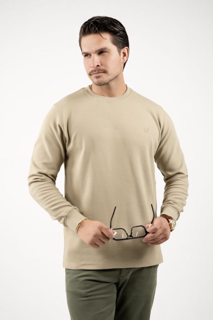 بلوز پلیسه مردانه پنبه کد 7233